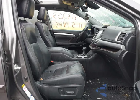 2019 Toyota Highlander Xle из США, поврежденный, VIN 5TDJZRFH8KS613253